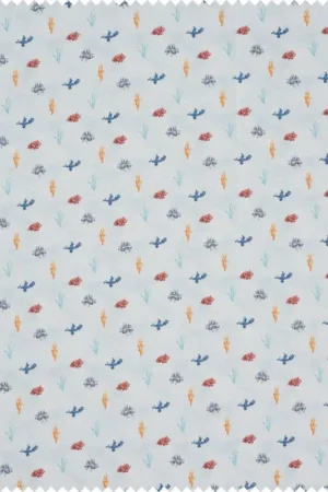 Tissu coton « Coraux » Nouveauté