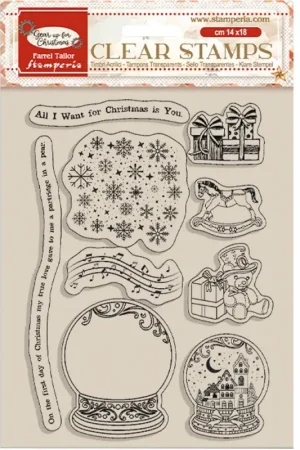 Satisfait Ou Remboursé Tampons Clear Stamps « Gear up for Christmas »
