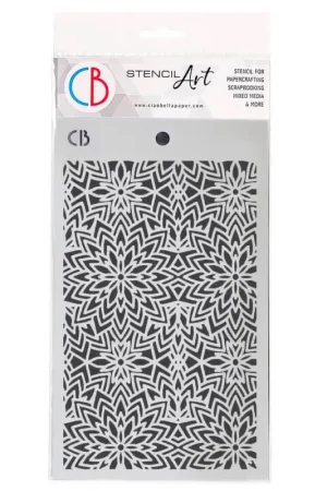 Pochoir "Elegance of Blue - Snowflake Balls" Must-Have