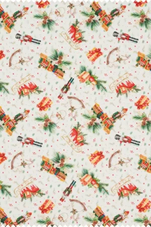 Tissu coton Westfalenstoffe « Rothenburg – Casse-Noisette » au mètre Bon Marché