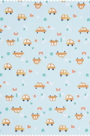 Meilleur Choix Tissu jersey « Voitures »