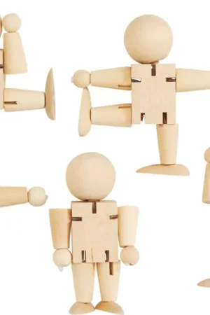 Figurines articulées, H 8 cm Livraison Express