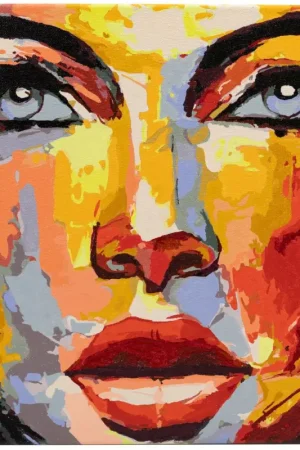 Peinture au numéro sur châssis entoilé, 30 x 30 cm Produit De Marque