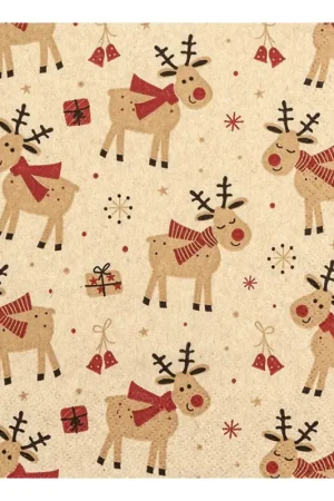 Serviette « Lovely Deers » Super Prix