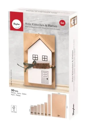 Dernier Modèle Kit créatif bois « Blocs & Plaques »