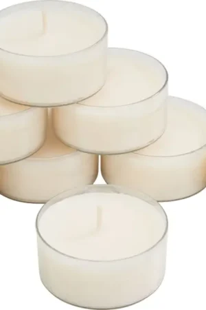 Prix Promo Maxi-bougies chauffe-plat 10 h « Pure Nature Lights », 8 pc.