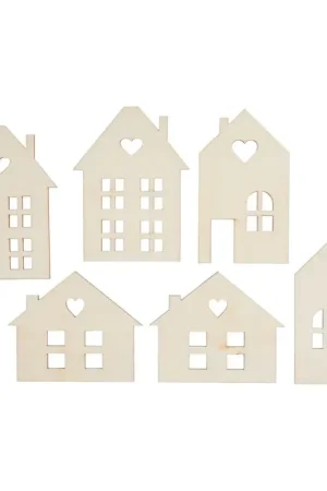 Découpes maisons VBS, set de 6 Populaire