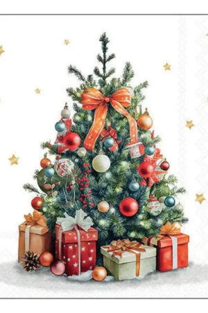 Produit De Marque Serviette « Christmas Tree »