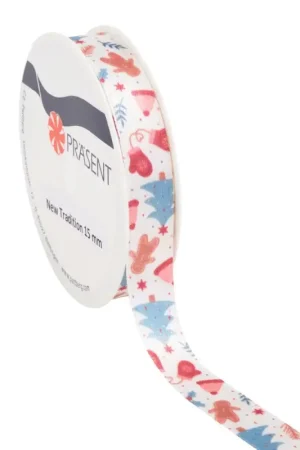 Ruban satin « Winter Wonderland » Usine Directe
