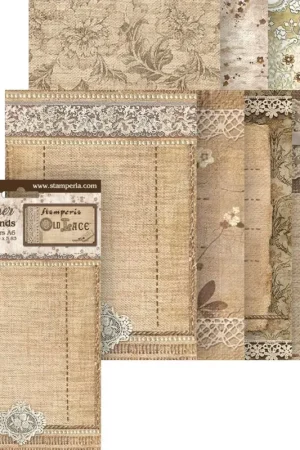 Top Vente Soie de paille à motifs Backgrounds « Old Lace »