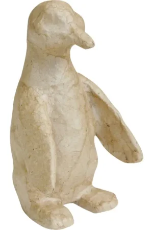 Pingouin en papier mâché Remise