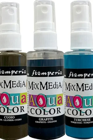 Seulement Aujourd'hui Peintures Stamperia Aquacolor « Alterego », set de 3
