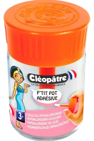 Colle hypoallergénique Cléopâtre « Adhésive », avec pinceau Produit De Marque