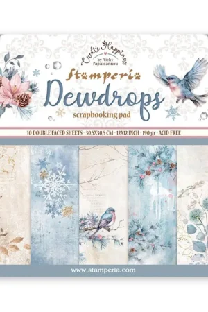 Must-Have Bloc de scrapbooking « Dewdrops »