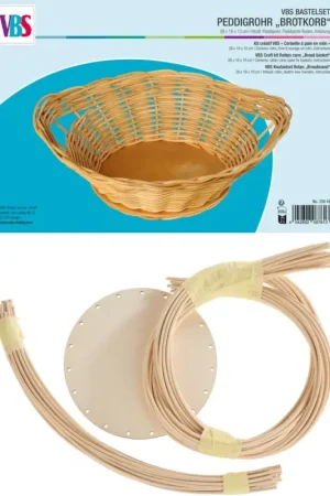 Kit créatif VBS « Corbeille à pain en rotin » Must-Have