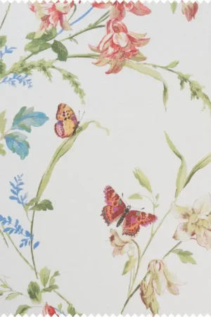 Super Prix Tissu coton au mètre « Prairie aux papillons »
