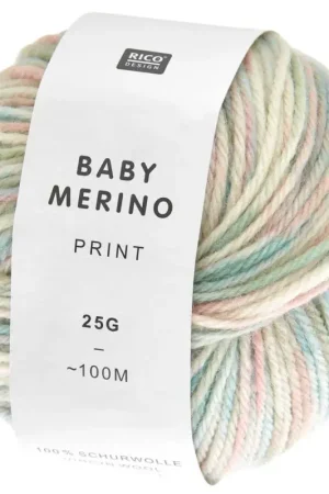 Laine Rico Design « Baby Merino Print » Expédié Aujourd'hui