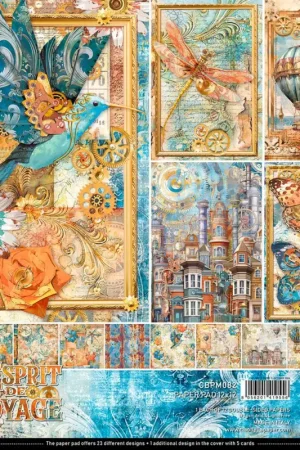Populaire Papier scrapbooking « Esprit de voyage »