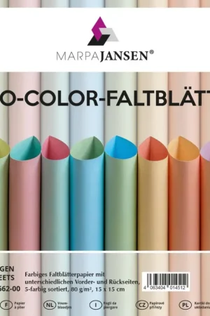 Promotion Feuilles de pliage « Duo-Color », pastel