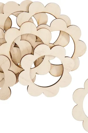 Usine Directe Ronds de serviette VBS « Fleur »