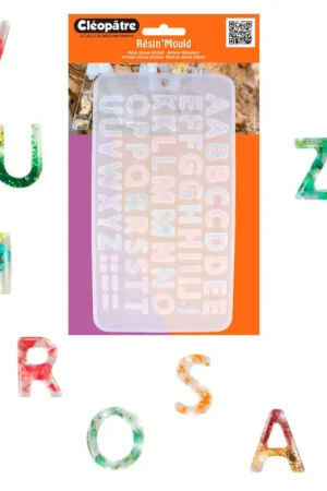 Promotion Moule en silicone pour résine « Alphabet »