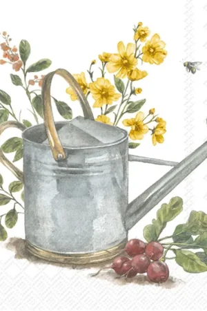 Nouvel Arrivage Serviette « Arrosoir de jardin »