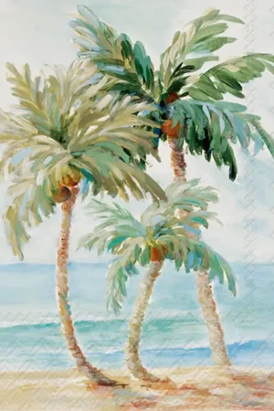 Satisfait Ou Remboursé Serviette « Palms in Paradise »
