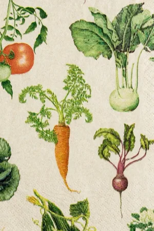 Serviette « Potager » Usine Directe