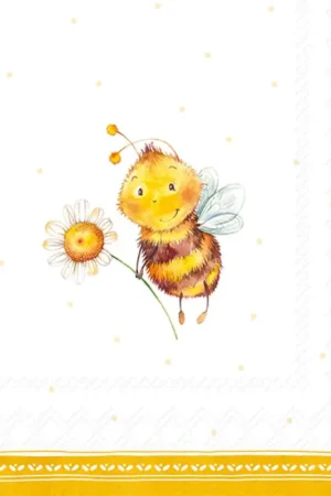 Jusqu'à Épuisement Des Stocks Serviettes « Mr. & Mrs. Bee »