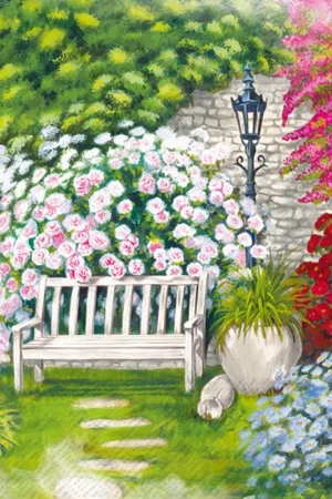 Top Vente Serviette « Rêve de jardin »