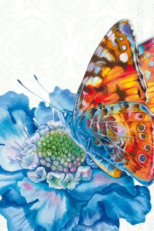 Serviette « Graceful Butterfly » Achat Immédiat