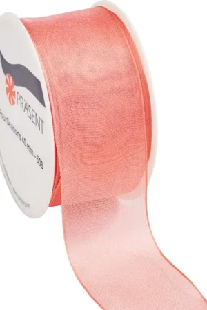 Produit De Marque Ruban de soie « Corail »