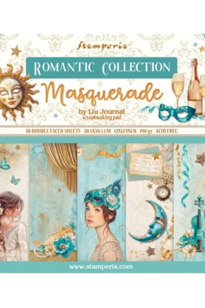 Bloc de papier scrapbooking « Masquerade » Commander Maintenant