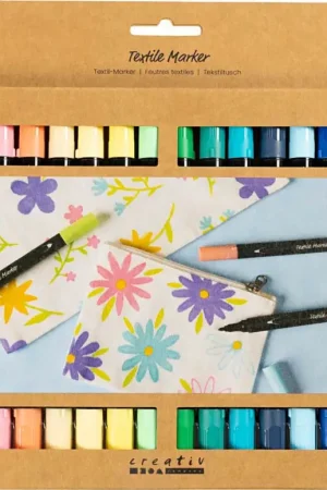 Feutres textiles « Couleurs complémentaires » Authentique