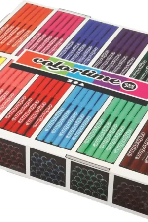 Feutres Colortime XXL, assortiment 12 couleurs x 24 pc. Offre Du Jour
