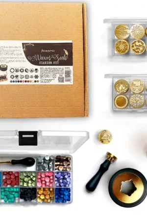Pas Cher Stamperia Wax and Seals Kit de démarrage