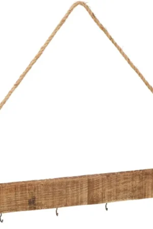 Promotion Saisonnière Planche en bois flotté à suspendre, avec crochets