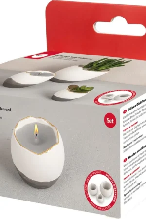 Offre Exclusive Moules en silicone « Vase à bord ondulé »