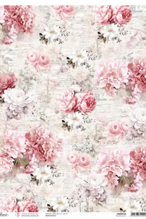 Acheter En Ligne Soie de paille à motifs « Timeless Bloom »