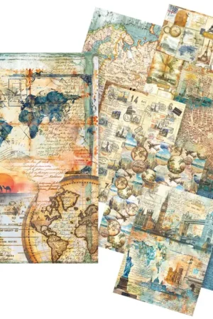Vente Flash Assortiment de soies de paille à motifs « Wanderlust »
