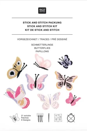 Quantité Limitée Kit Stick & Stitch Rico Design