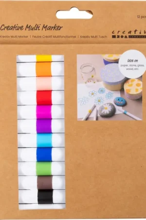 Creative Multi Marker, 12 couleurs Livraison Express