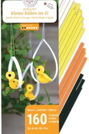 Meilleur Prix Kit de quilling « Poussins dans l'œuf »
