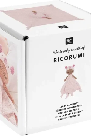 Authentique Rico Design Ricorumi Set crochet "Baby Blankies"