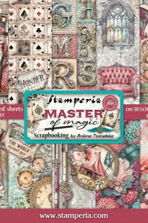 Achetez Aujourd'hui Bloc de papier scrapbooking « Master of Magic »
