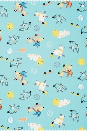 Must-Have Tissu coton au mètre « Dog Fun »