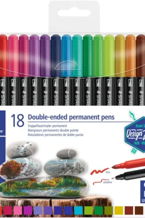 Meilleur Choix Feutres permanents double pointe Staedtler