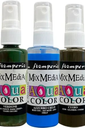 Peintures Stamperia Aquacolor « Hiddene Grove », set de 3 Expédié Aujourd'hui