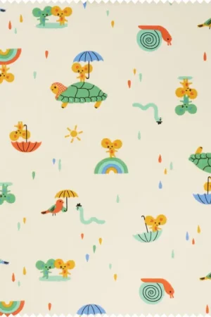 Tissu coton au mètre « Best Friends » Nouveauté