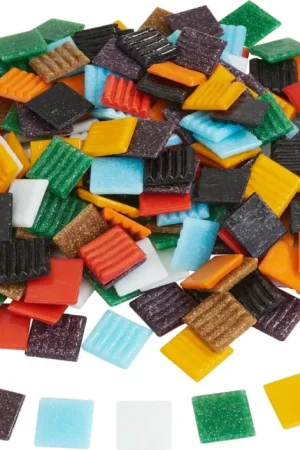 Offre Du Jour Tesselles de mosaïque en verre « Multicolor »